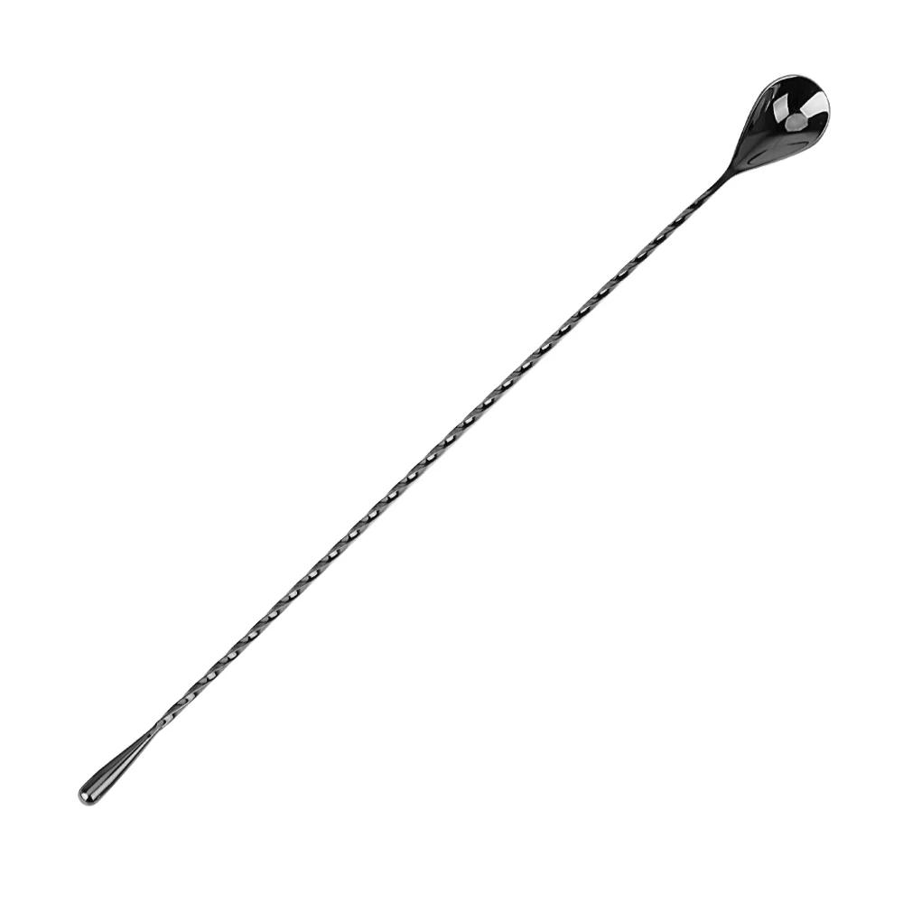 Cuillère à mélanger cuillère à Cocktail 30/40cm outils de barman en acier inoxydable Bar cuillère à