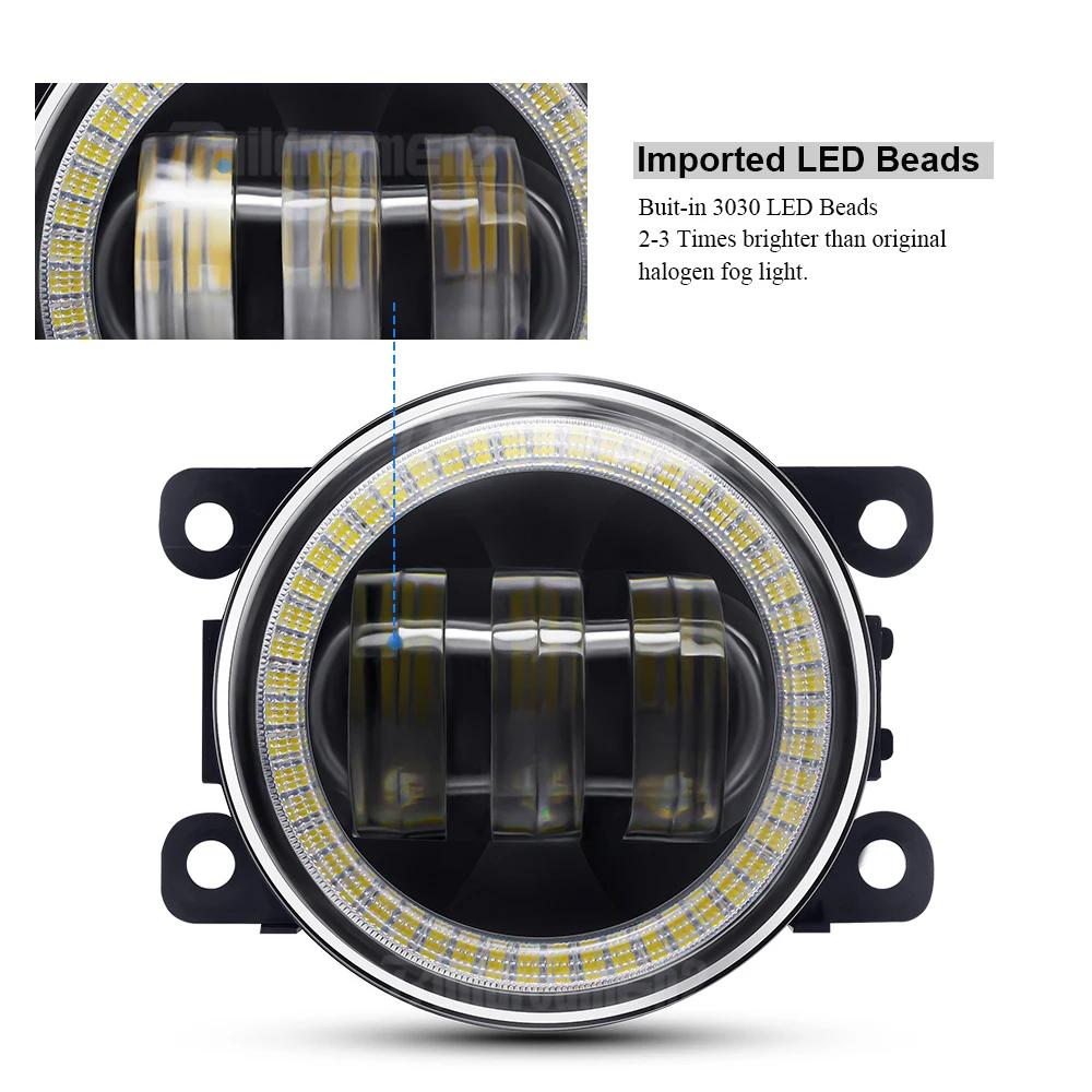 2 X phare antibrouillard Angel Eye pour Subaru Forester WRX STI Impreza XV BRZ Justy Outback Legacy