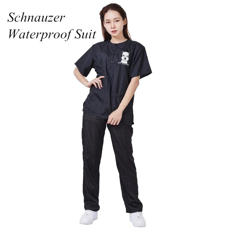 Uniforme de toiletteur imperméable pour animaux de compagnie, coupe trempée, respirante, douce, salo