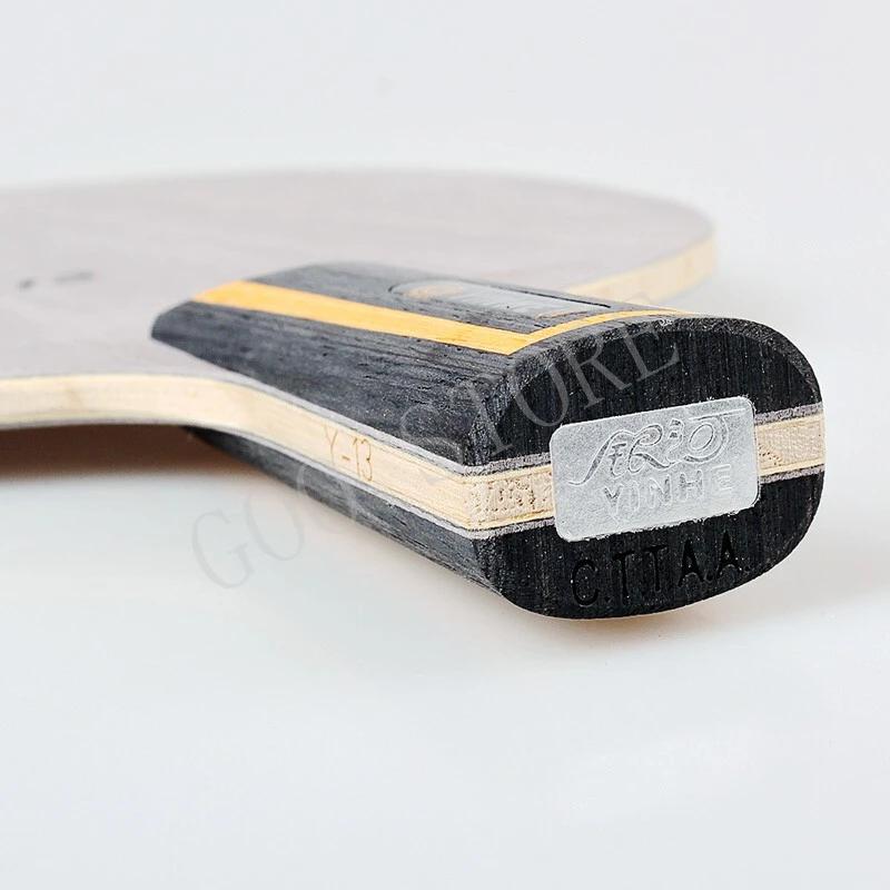 Yinhe Y13 Mercury 13 Y-13 Y13 Y 13 Tennis de Table boucle en Fiber de carbone + attaque lame de Tenn