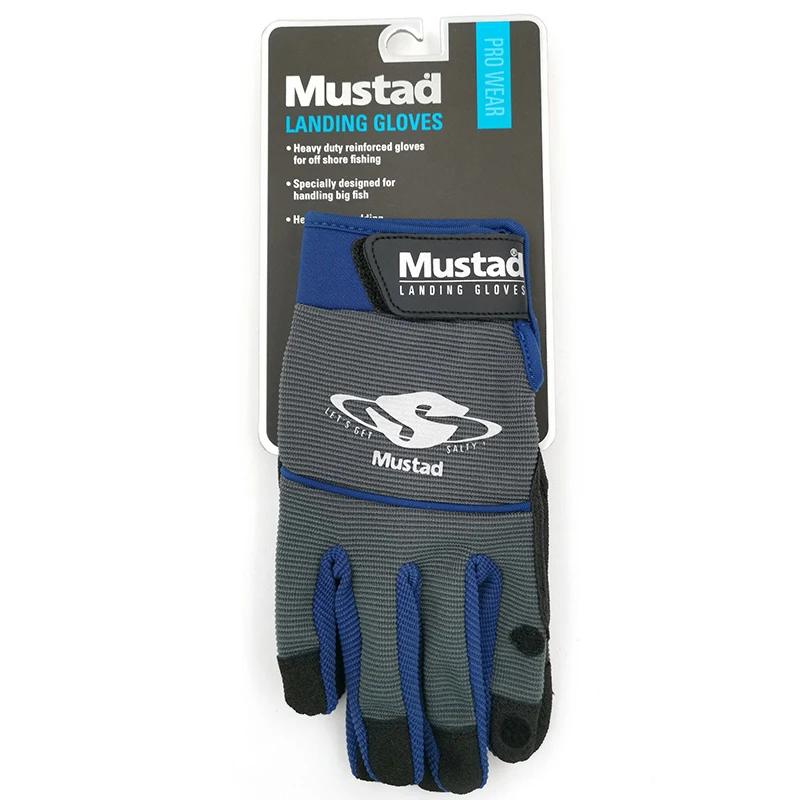 Mustad – gants de pêche en maille imperméable pour hommes, accessoires de plein air, Kayak, randonné