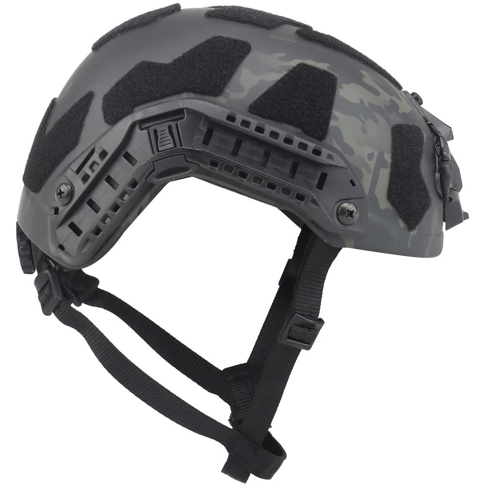 Casque de protection tactique rapide SF SUPER HIGH CUT, casque de chasse en plein air, tir CS Airsof