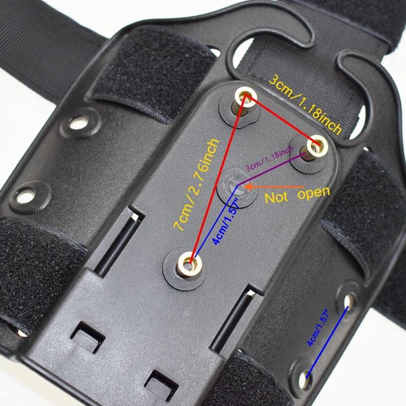 P226/1911/GL 17 19/M9/USP étui pour pistolet universel plate-forme de jambe tombante accessoires pou