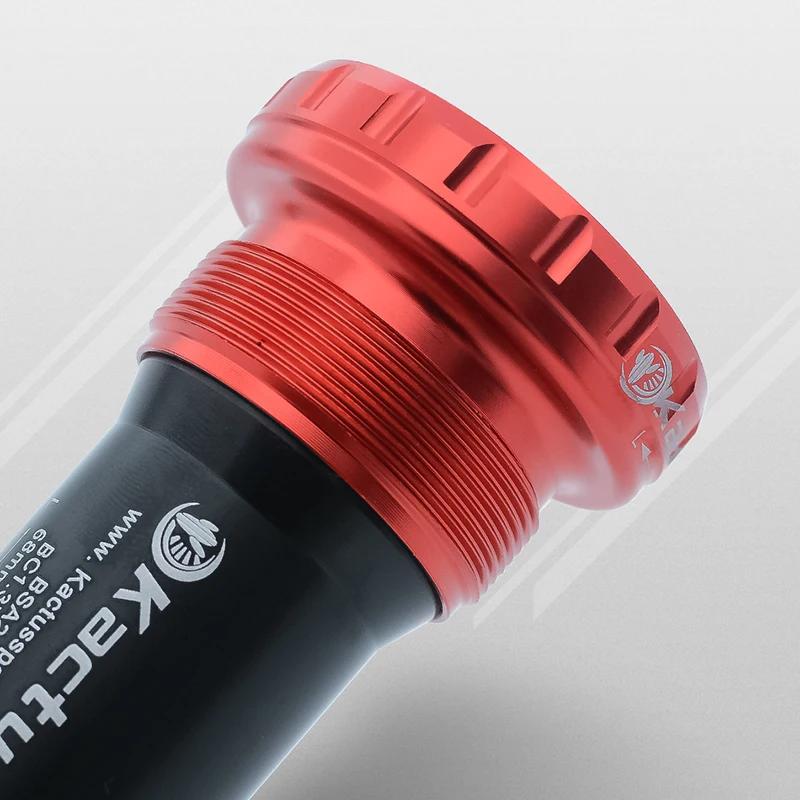 KACTUS – support de pédalier de vélo, Kit de filetage BSA, cadre de vélo de route vtt 68/73 pour axe