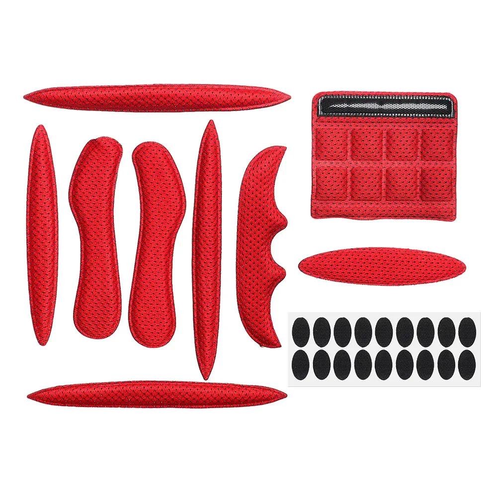 Kit de coussinets en mousse pour casque de vélo, moto, cyclisme, sport, éponge, rembourrage intérieu