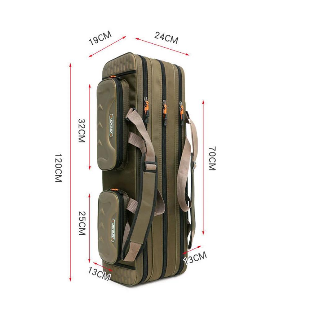 Sacs de pêche étanches à 100 couches, étui de rangement pour moulinet de pêche, sac à dos de grande