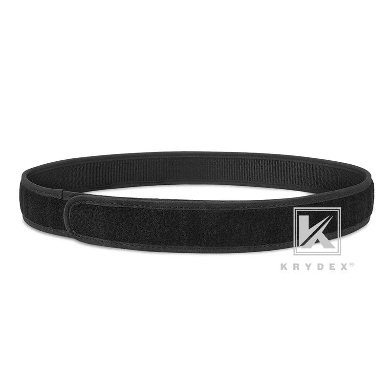 KRYDEX – ceinture de doublure intérieure sans boucle tactique, 1.5 pouces, doublure à boucle en Nylo