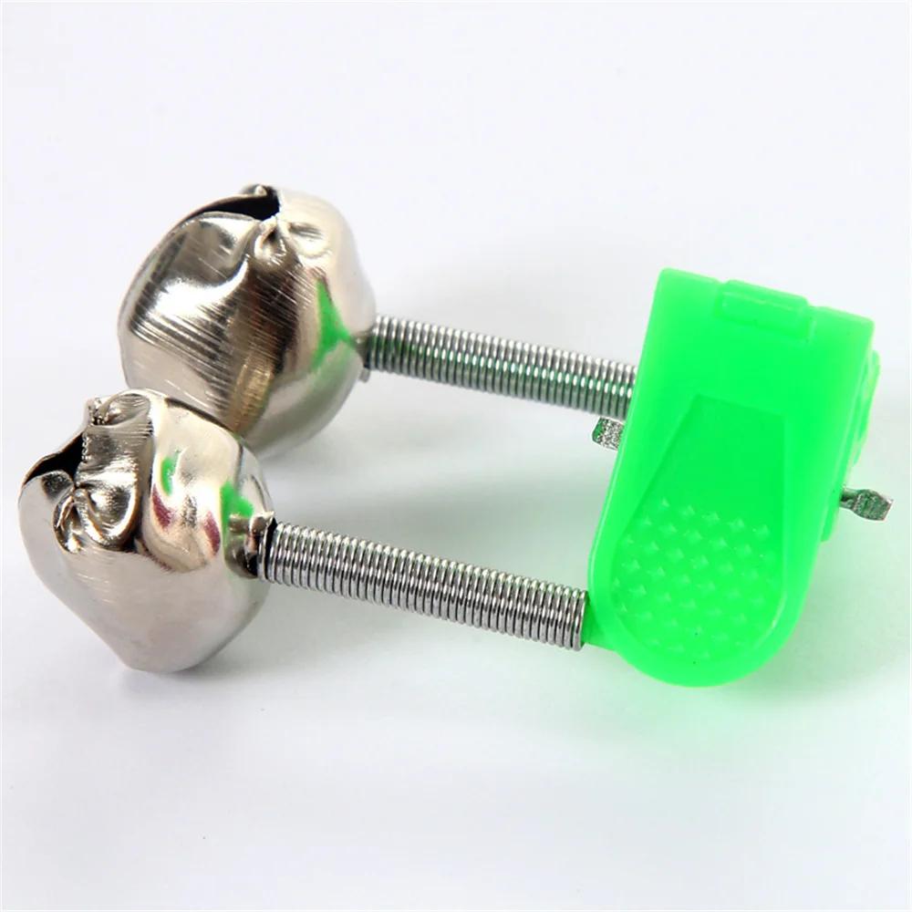 Cloche de morsure de pêche de qualité supérieure, 5 pièces/lot, alarme de morsure, pince à pointe, c