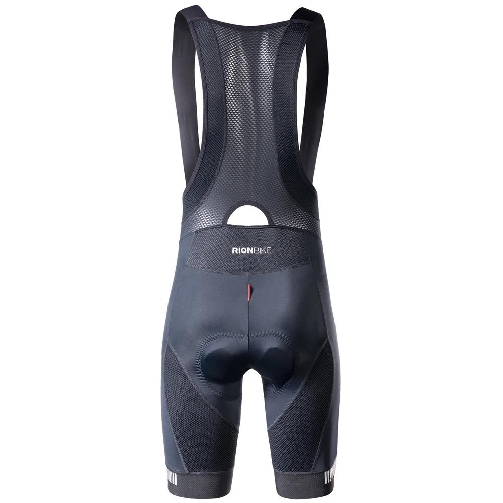 RION Elastic Interface® Paris HP Shorts de cyclisme pour hommes, collants rembourré pour vélo de rou