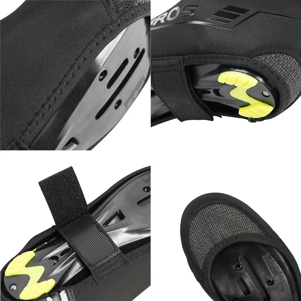ROCKBROS hiver cyclisme couvre-chaussures vtt plus chaud couvre-chaussures vélo chaussures couvre ré