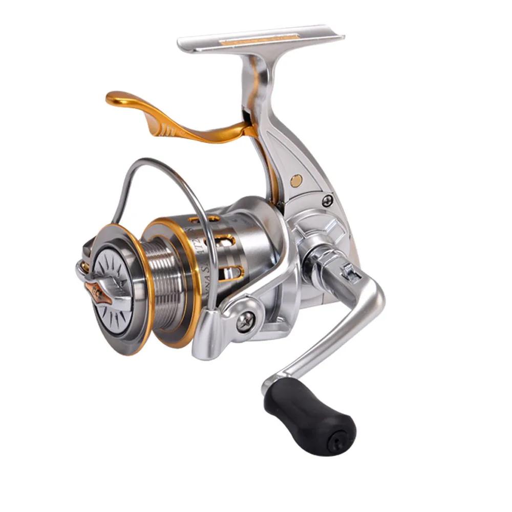 Moulinets de pêche Spinning corps en métal 5.2:1 rapport de vitesse lisse 10BB pour bateau costero r