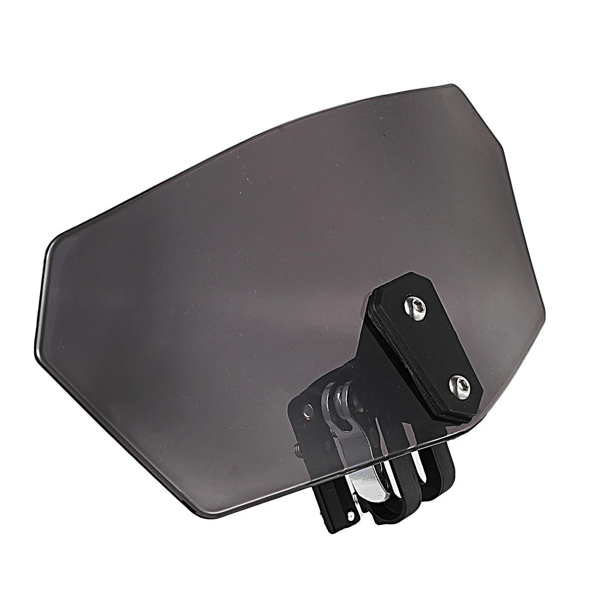 1X pare-brise de fumée de moto universel déflecteur de vent pare-brise pour Triumph Yamaha Suzuki Ho
