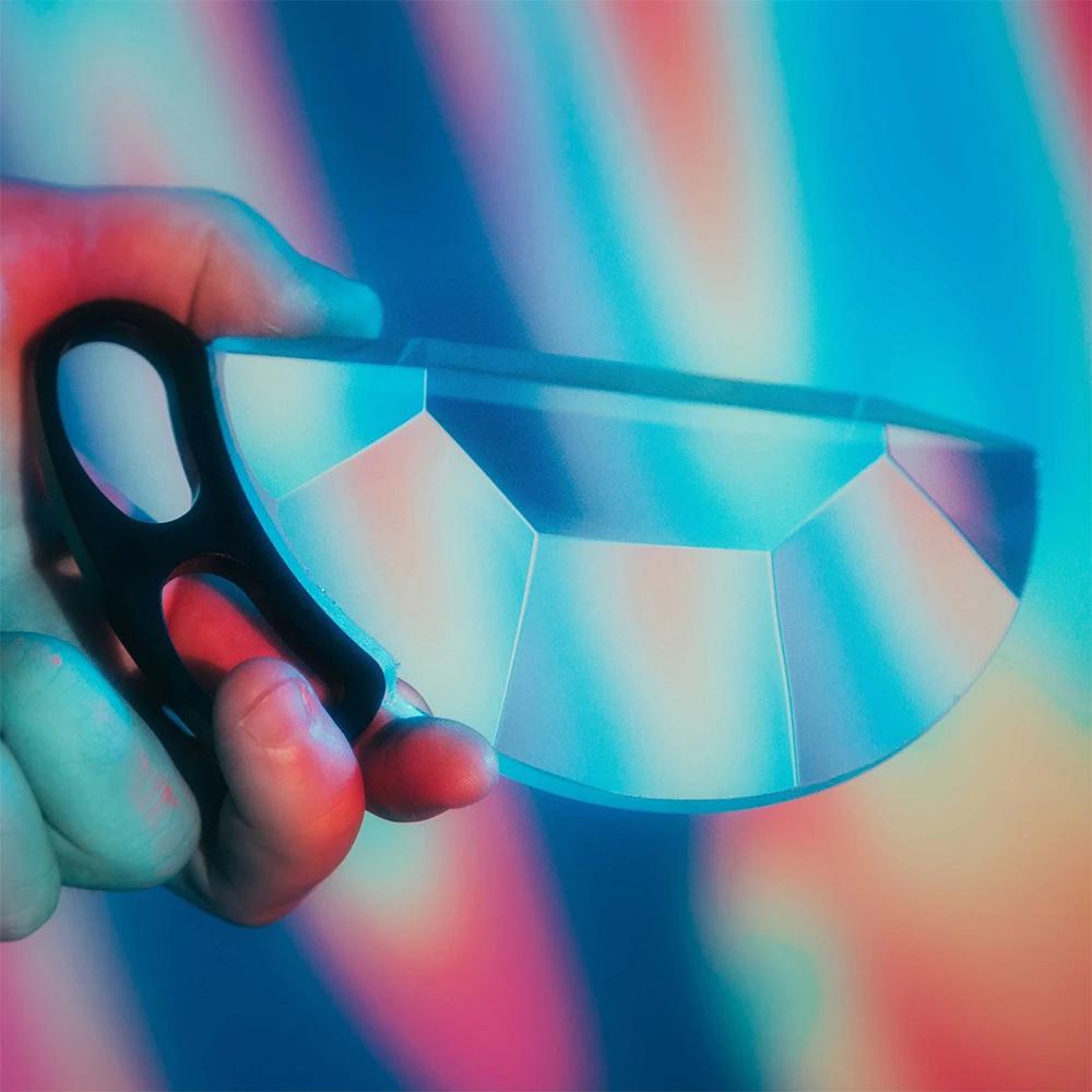 PUYI-Kaléidoscope fendu pour effets spéciaux de photographie, filtre de caméra à prisme SFX, accesso