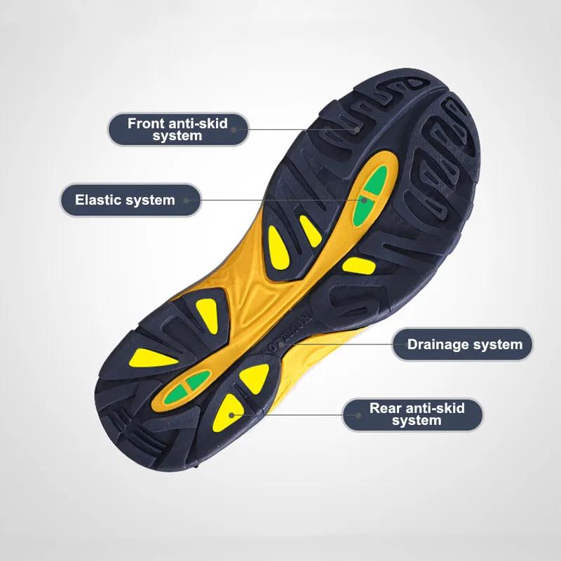 HUMTTO – chaussures d'eau respirantes pour hommes, sandales de plage, de Trekking, d'extérieur, à sé