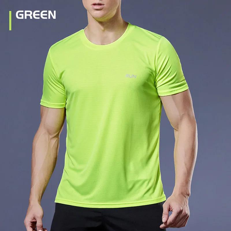 Chemise de sport multicolore d'été pour hommes - T-shirt fitness respirant pour gymnastique et course