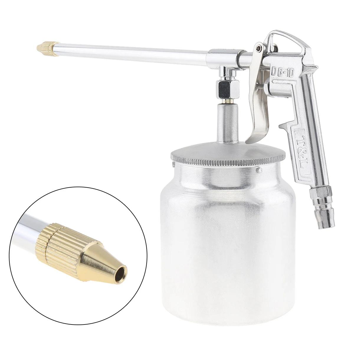 Pistolet de nettoyage en profondeur, pulvérisation pneumatique de Type Pot argenté avec buse de 6mm