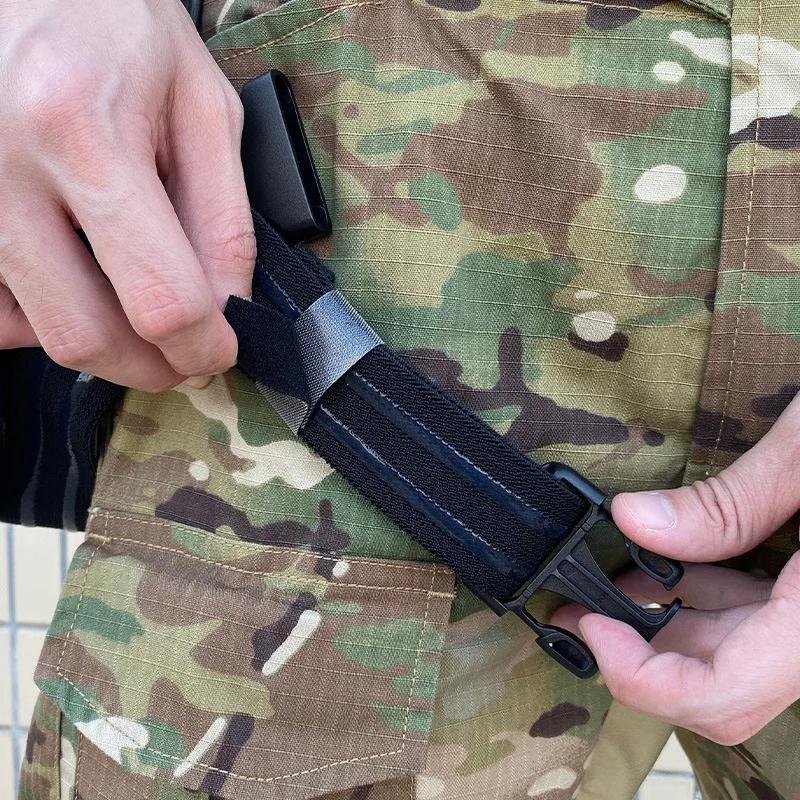 Étui tactique de remplacement pour pistolet, sangle en Silicone, néoprène antidérapant, Nylon pour Q