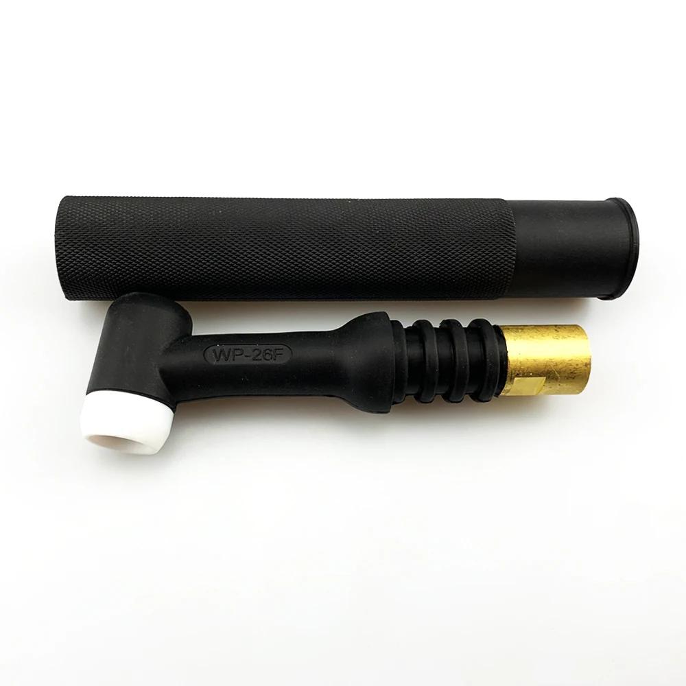 Corps de torche TIG, tête de torche de soudage à l'argon, Valve WP26, buse de gaz refroidie par Air,