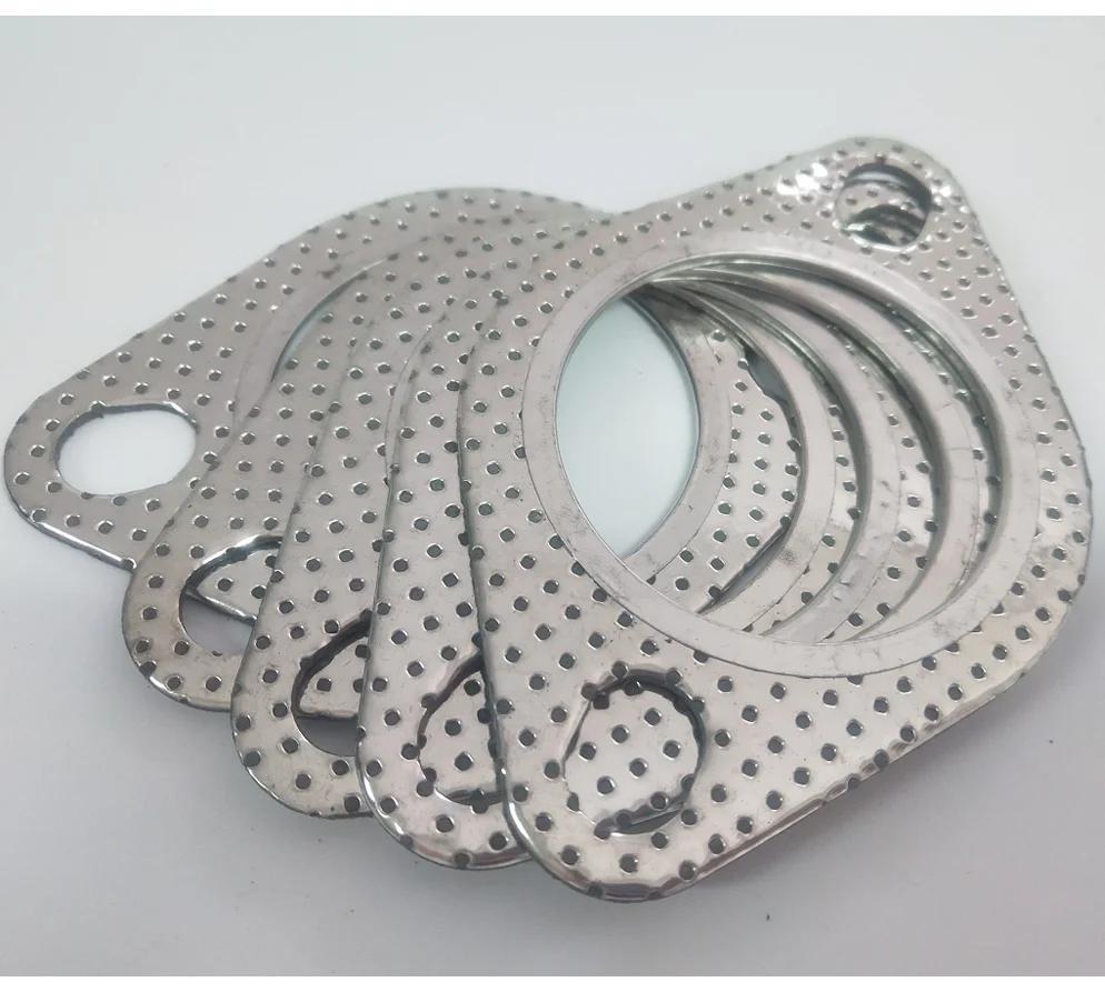 Joint haute température pour voiture, turbo, en-tête vers le bas, tuyau de décharge, colle, 2 boulon