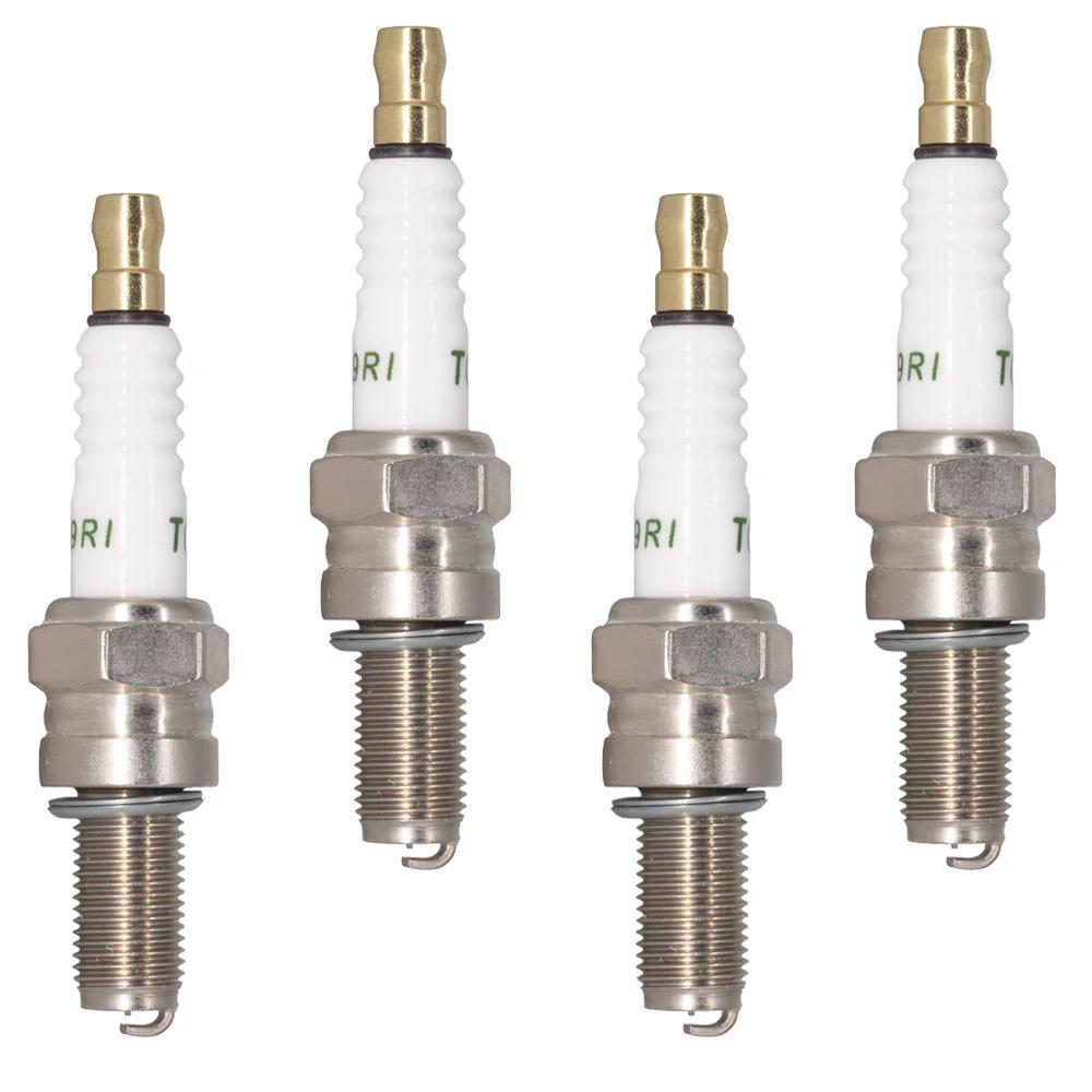 2-8PCS Bougies d'allumage à l'iridium pour torche B9RI Remplace pour CR9EIX CR9E CR9EK C9E CR9EB Den