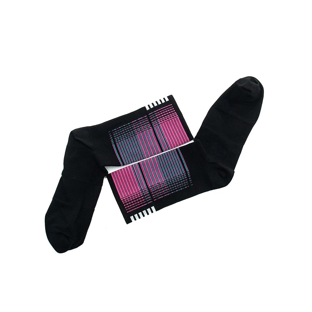 YKYWBIKE Lot de 5 paires de chaussettes de cyclisme sportives professionnelles respirantes pour homm