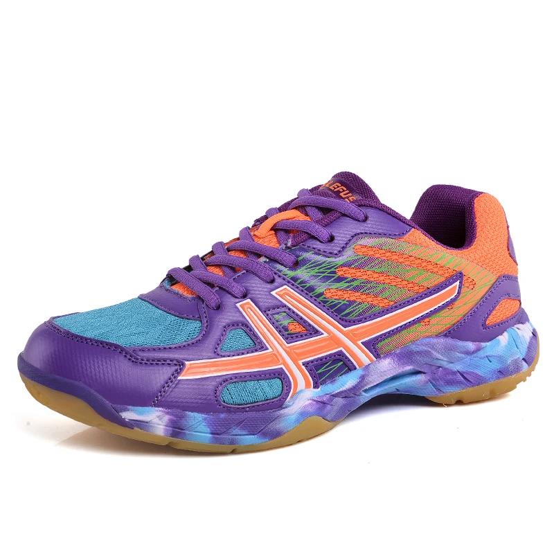 Chaussures de Badminton antidérapantes pour femmes, hommes et enfants, Tennis de Table, volley-ball,