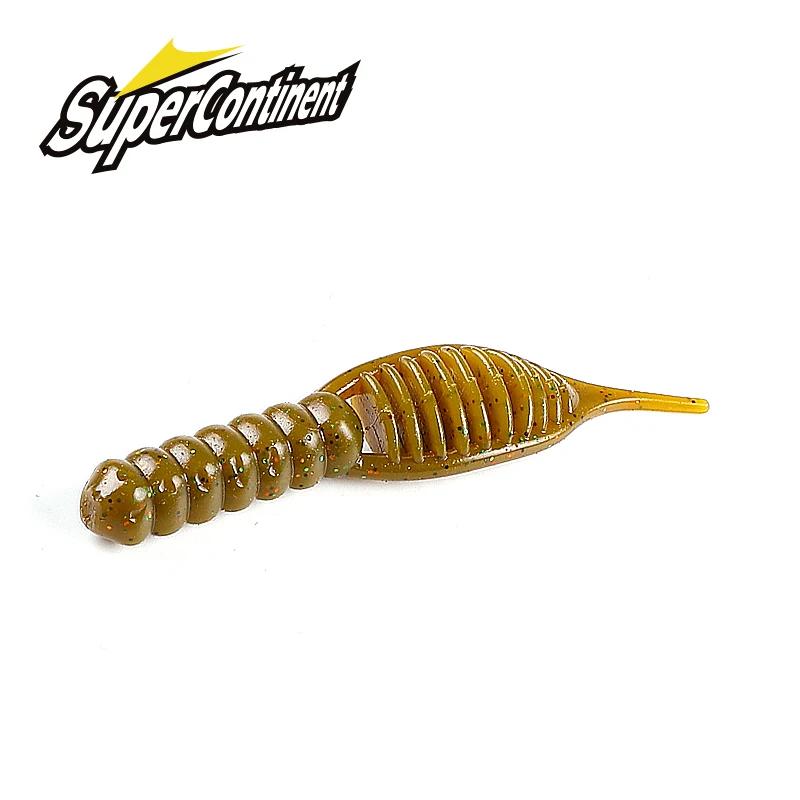 Leurres fanatik supercontinent 80mm/8 pièces 55mm/15 pièces leurre souple leurres de pêche appâts en
