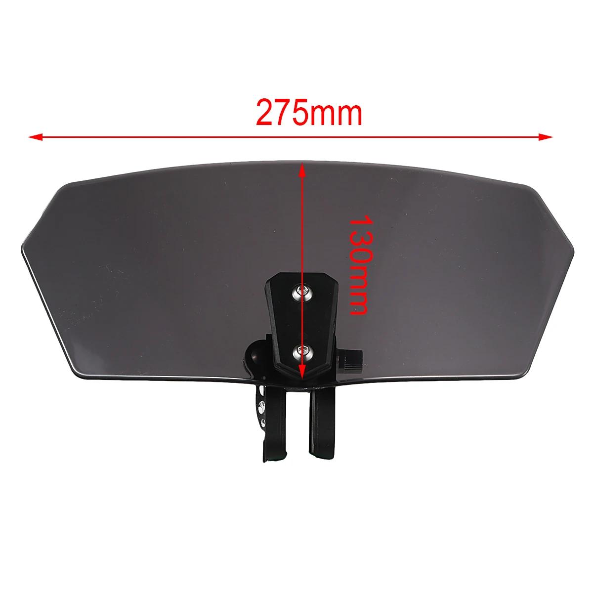 1X pare-brise de fumée de moto universel déflecteur de vent pare-brise pour Triumph Yamaha Suzuki Ho