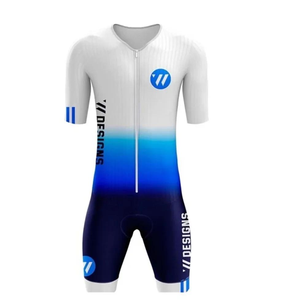 VV Sports-Combinaison de cyclisme à manches courtes pour hommes, vêtements d'équipe professionnelle,