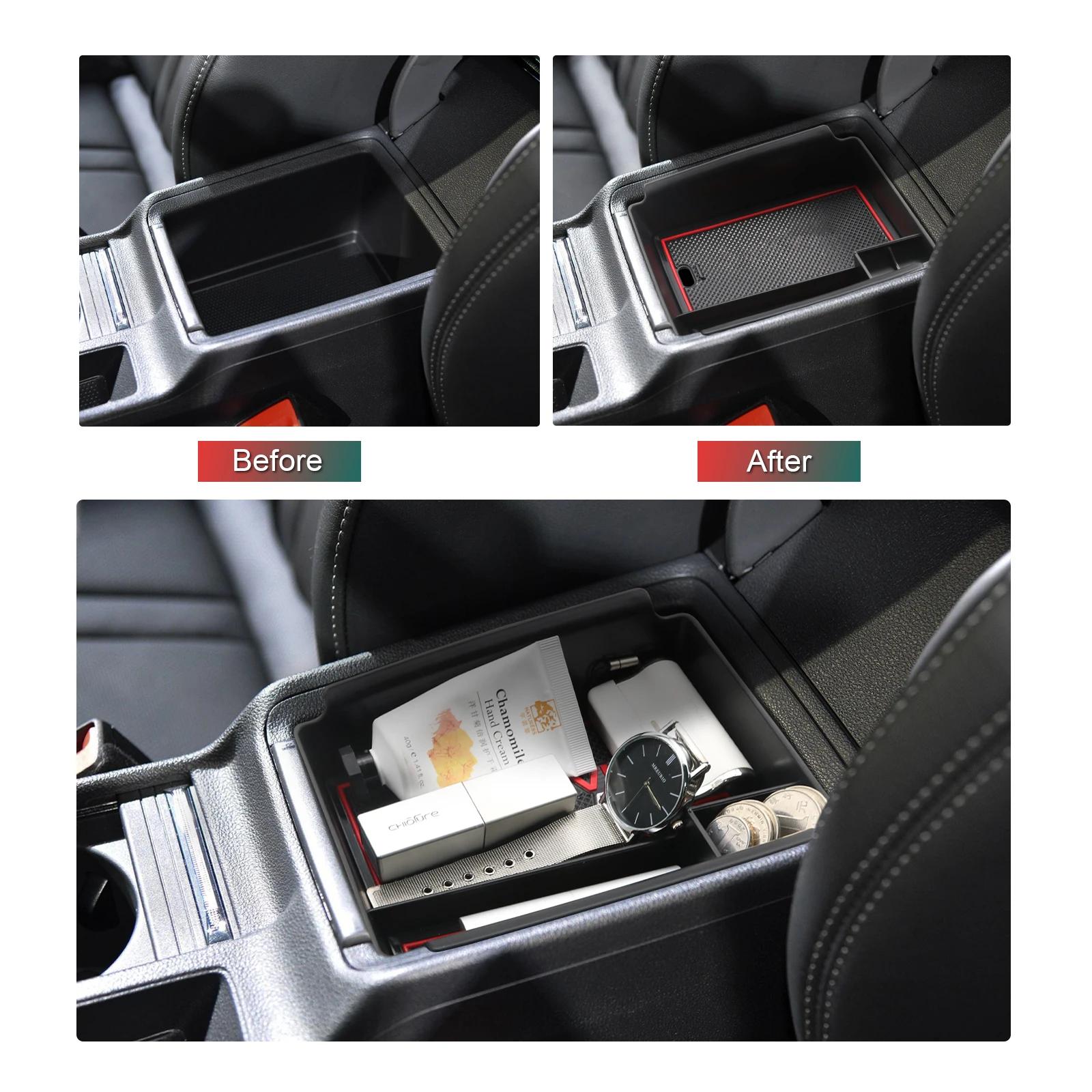 LFOTPP Boîte de rangement d'accoudoir pour Skoda Octavia Mk4 2020 2021 2022 2023 2024 2025 Boîte de