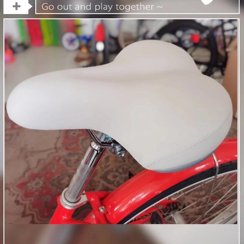 Selle de vélo blanche avec ressort, pour vélo de ville, 03/commConsulImaging Parts