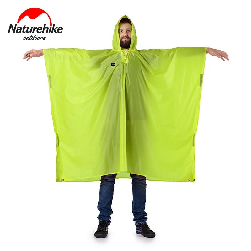 Naturehike – veste de pluie imperméable 3 en 1, imperméable multifonction 210T 20D, vêtements de plu