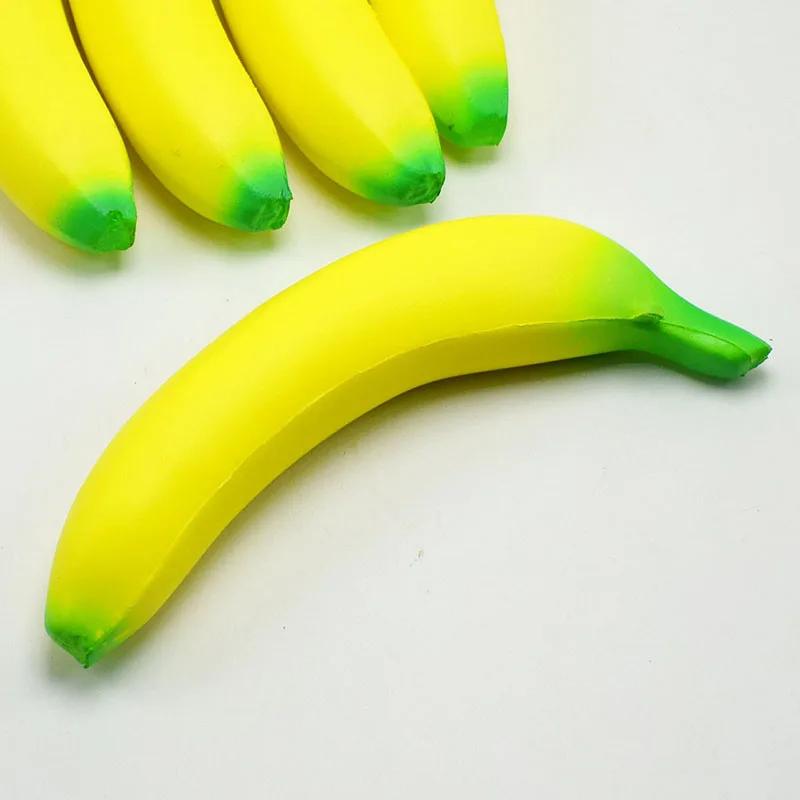 Jouets banane Anti-stress, Jumbo à montée lente, jouet à presser aux fruits, drôle, Anti-Stress, réd