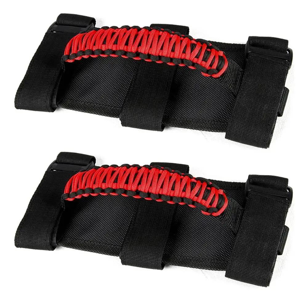 Pour Jeep Wrangler CY YJ TJ JK JKU JL JLU & Gladiator JT 1955-2024 + poignées de maintien de barre d