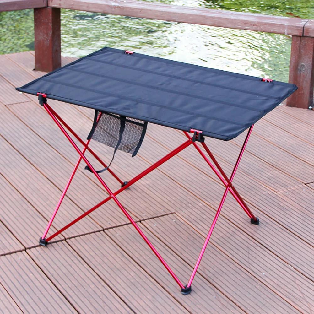 Table pliable Portable, mobilier d'extérieur de Camping, lit d'ordinateur, pique-nique, bureau plian