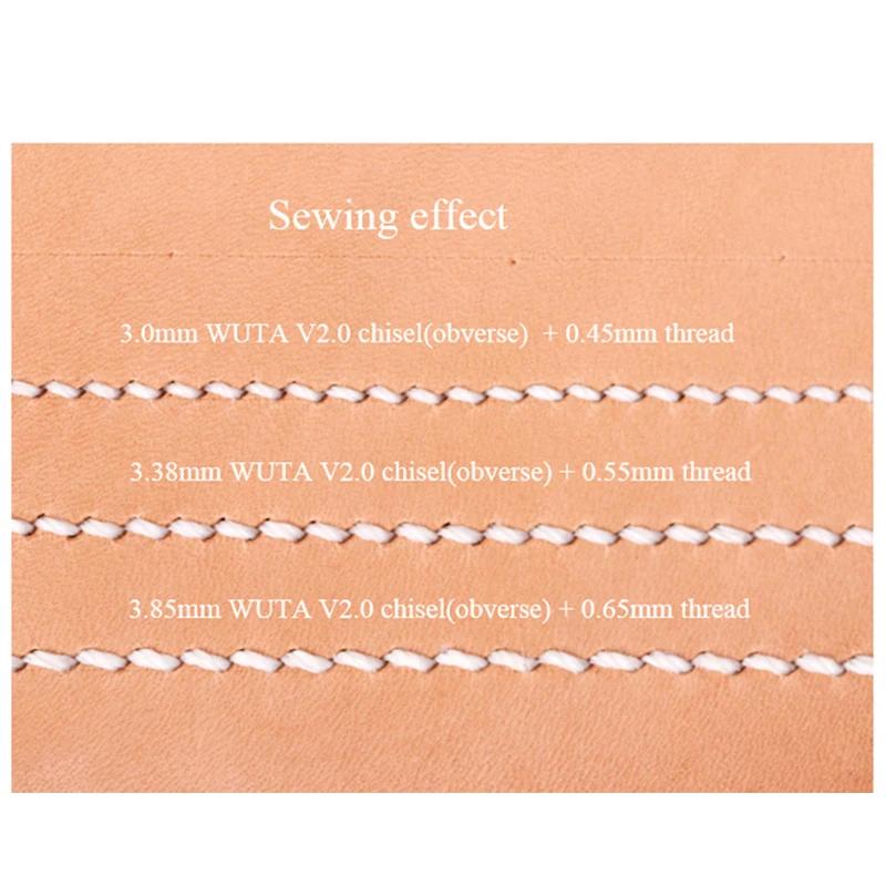 WUTA 70-120m fil ciré rond cordon de réparation chaîne Polyester ligne de couture à la main pour Bra