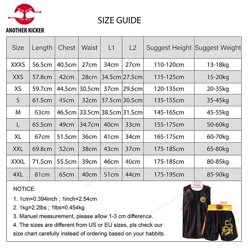 Muay Thai Shorts Singlet Ensemble Combinaison de boxe Hommes Femmes Enfants Sanda Wushu Uniforme d'a