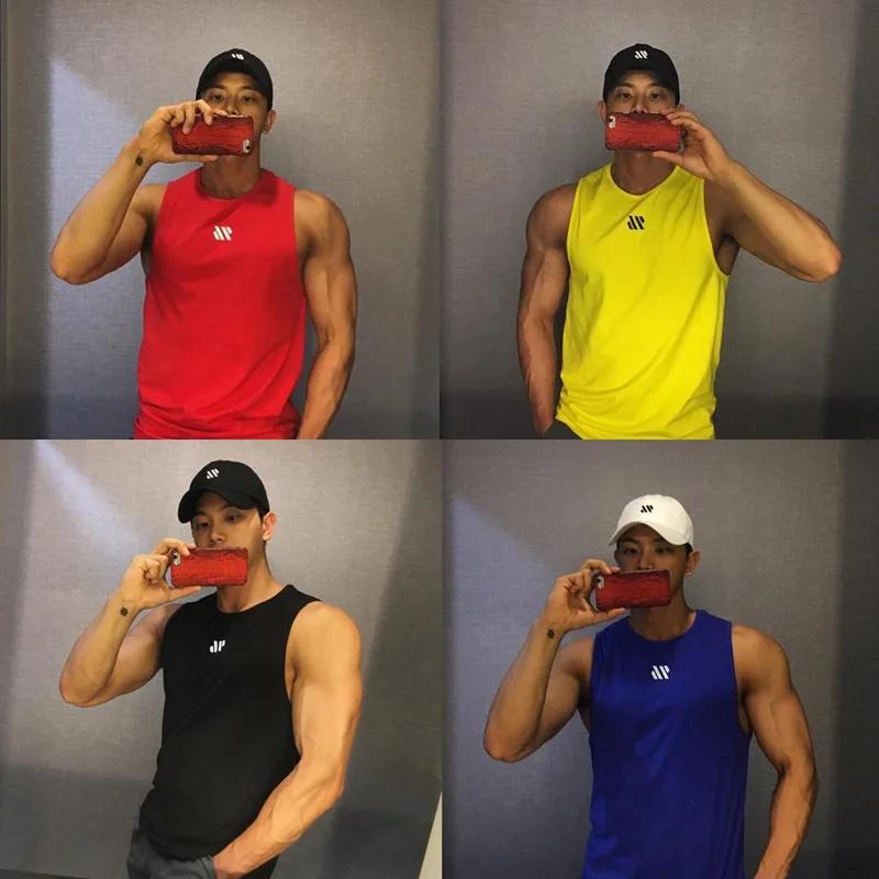 Débardeur musculation homme sans manches fitness - Stringer léger pour entraînement été et gymnastique