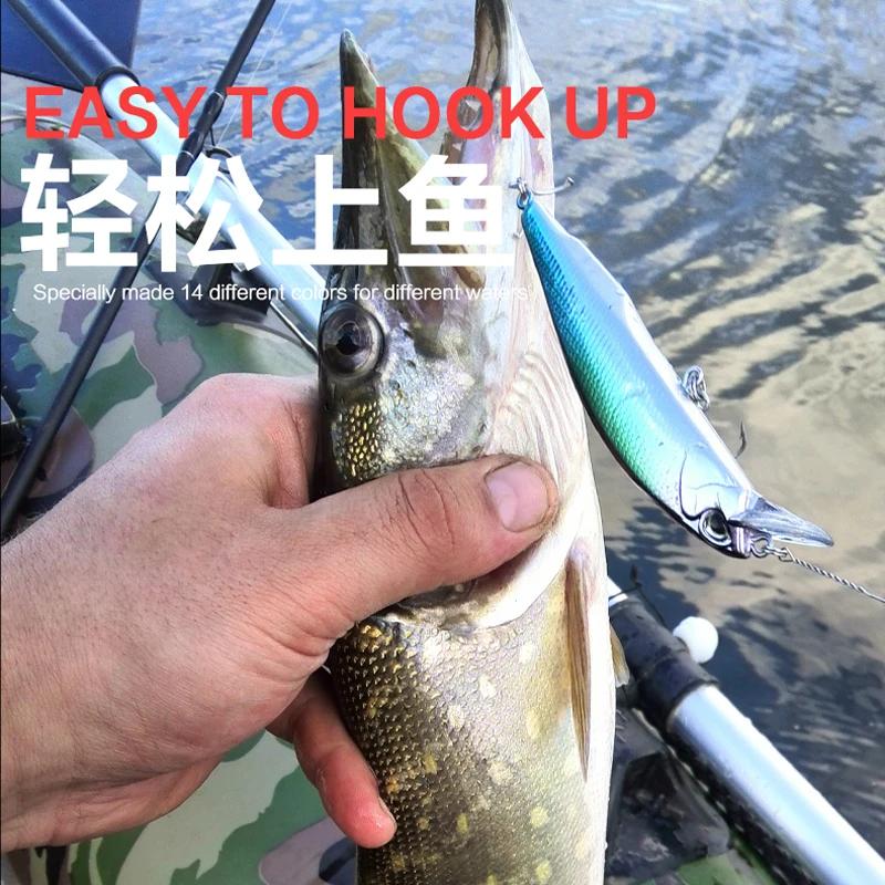 Bearking 10 cm 15g modèle chaud leurres de pêche appât dur 14 couleurs pour choisir vairon qualité p