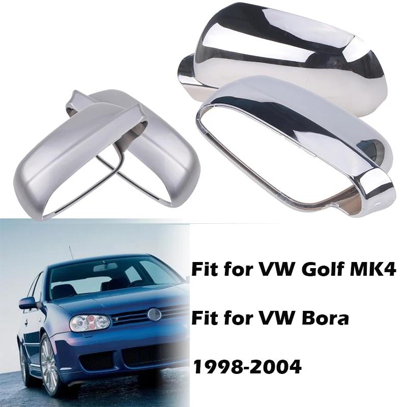 Couvercle de Rétroviseur Chromé pour VW Golf 4 MK4 Accessoire Bora 1998 1999-2004