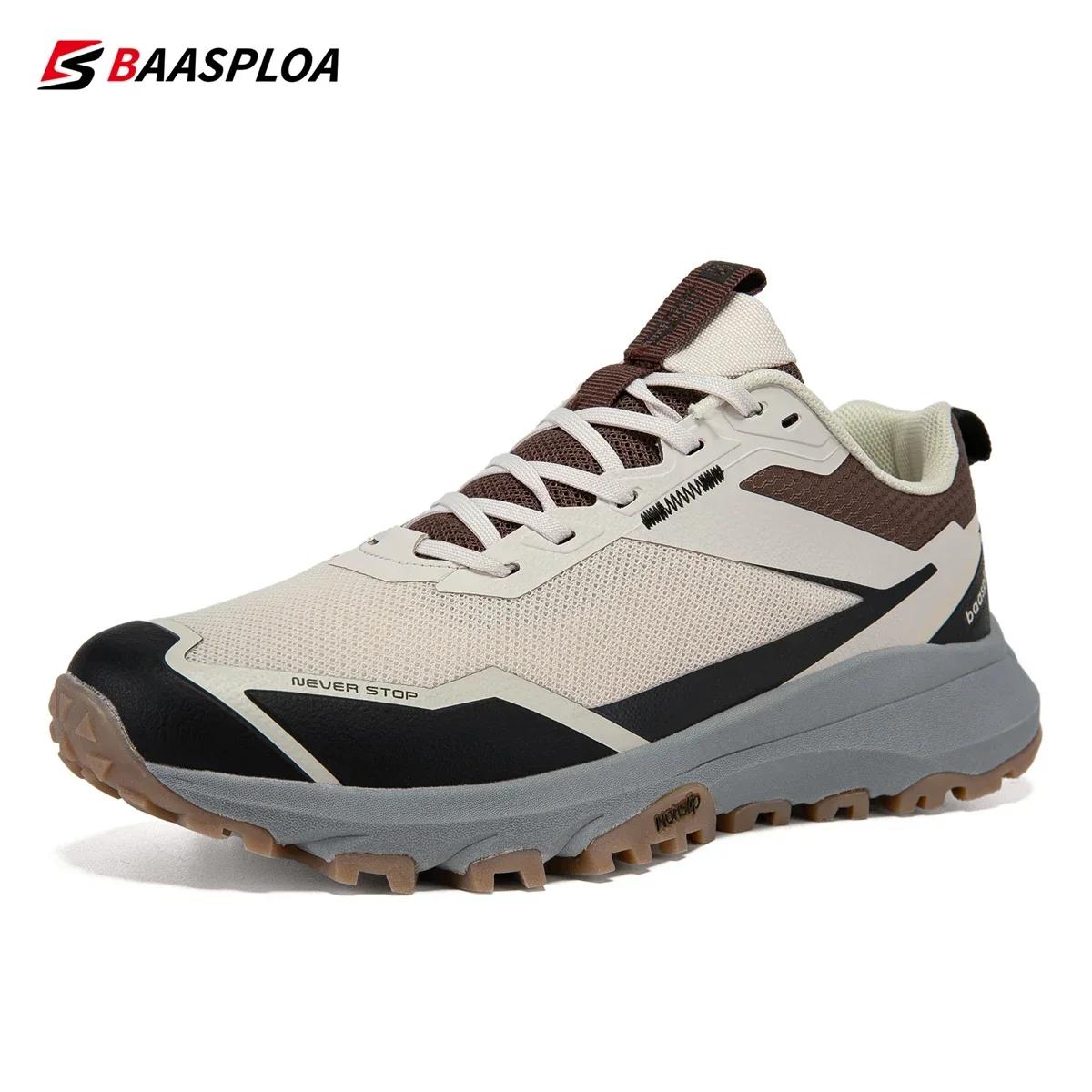 Bassploa – chaussures de randonnée pour hommes, baskets d'extérieur légères, nouvelle mode, chaussur