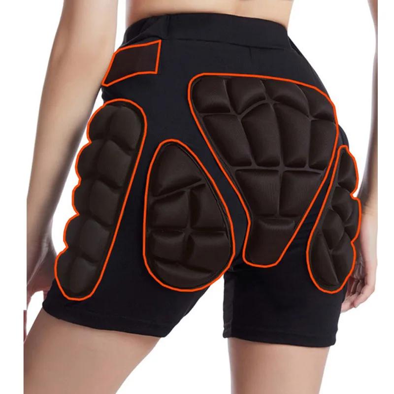 Pantalon de protection hanche anti-chute unisexe pour patinage, ski et sports extrêmes - Rembourrage sécurité