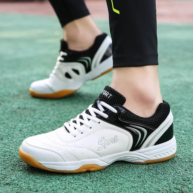 Chaussures de Badminton flambant neuves pour hommes, baskets de Tennis, de volley-ball, respirantes,