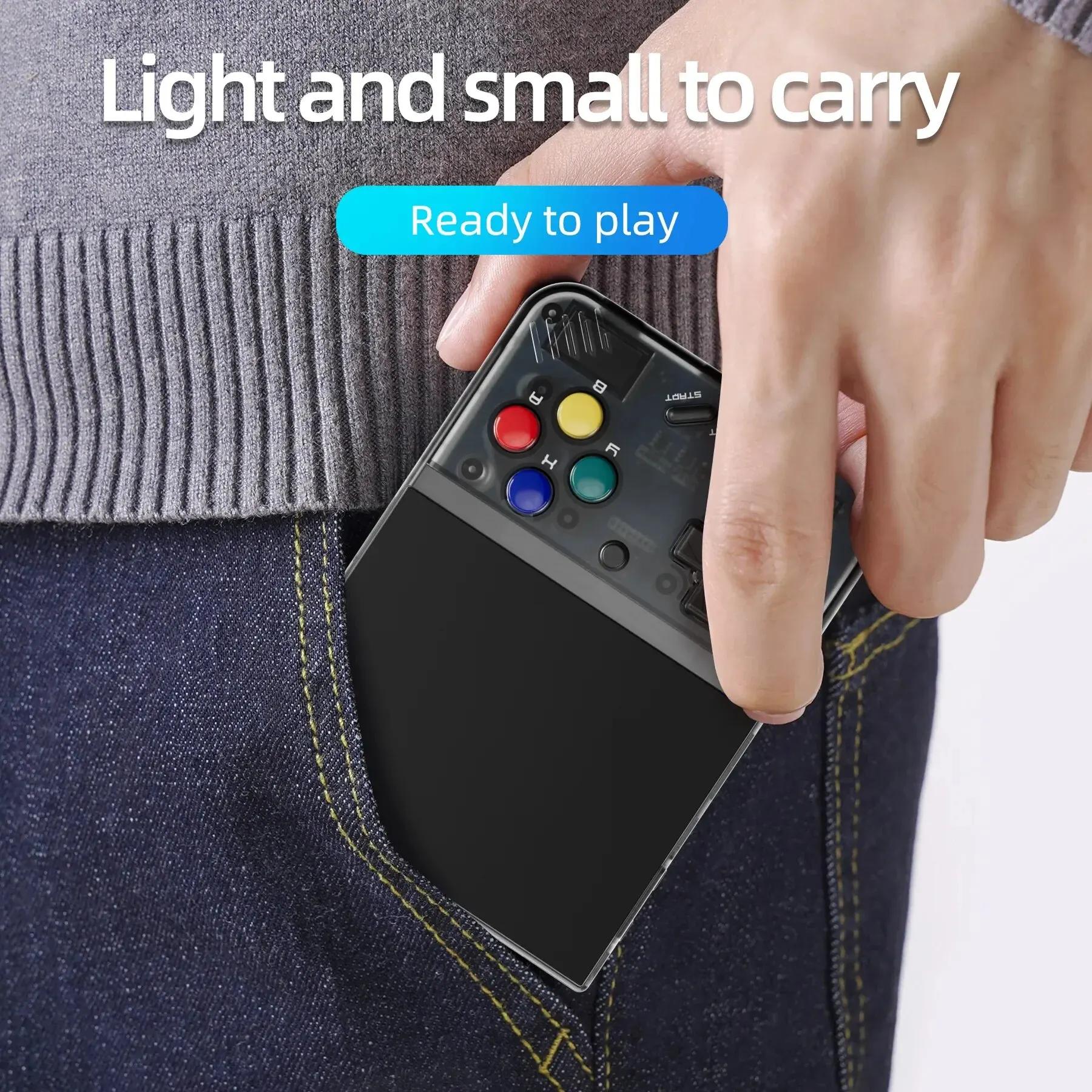 MIYOO-Console de jeu Mini Plus, écran IPS 3.5 pouces, console de jeu rétro, lecteur vidéo, 3000mAh,