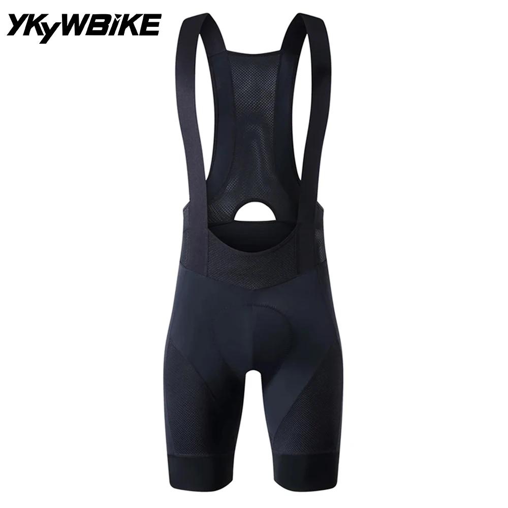 Cyclisme Bib Shorts Hommes Vêtements De Plein Air Vélo Vélo 6 Heures D'équitation Rembourré Bib Coll