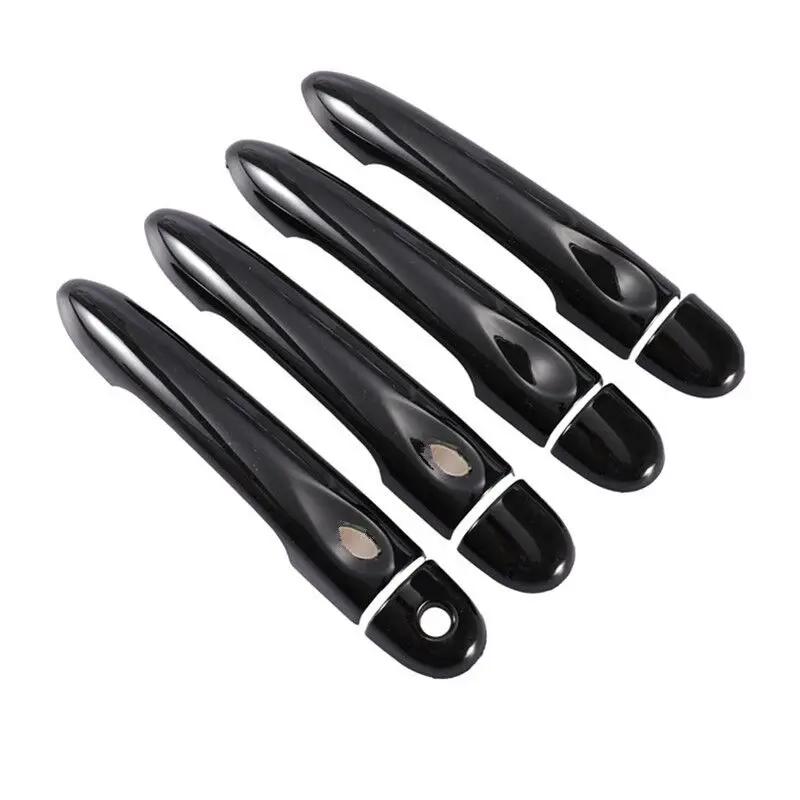 Garniture de poignée de porte noire brillante, accessoires de style, pour Renault Megane 3 MK3 III 2