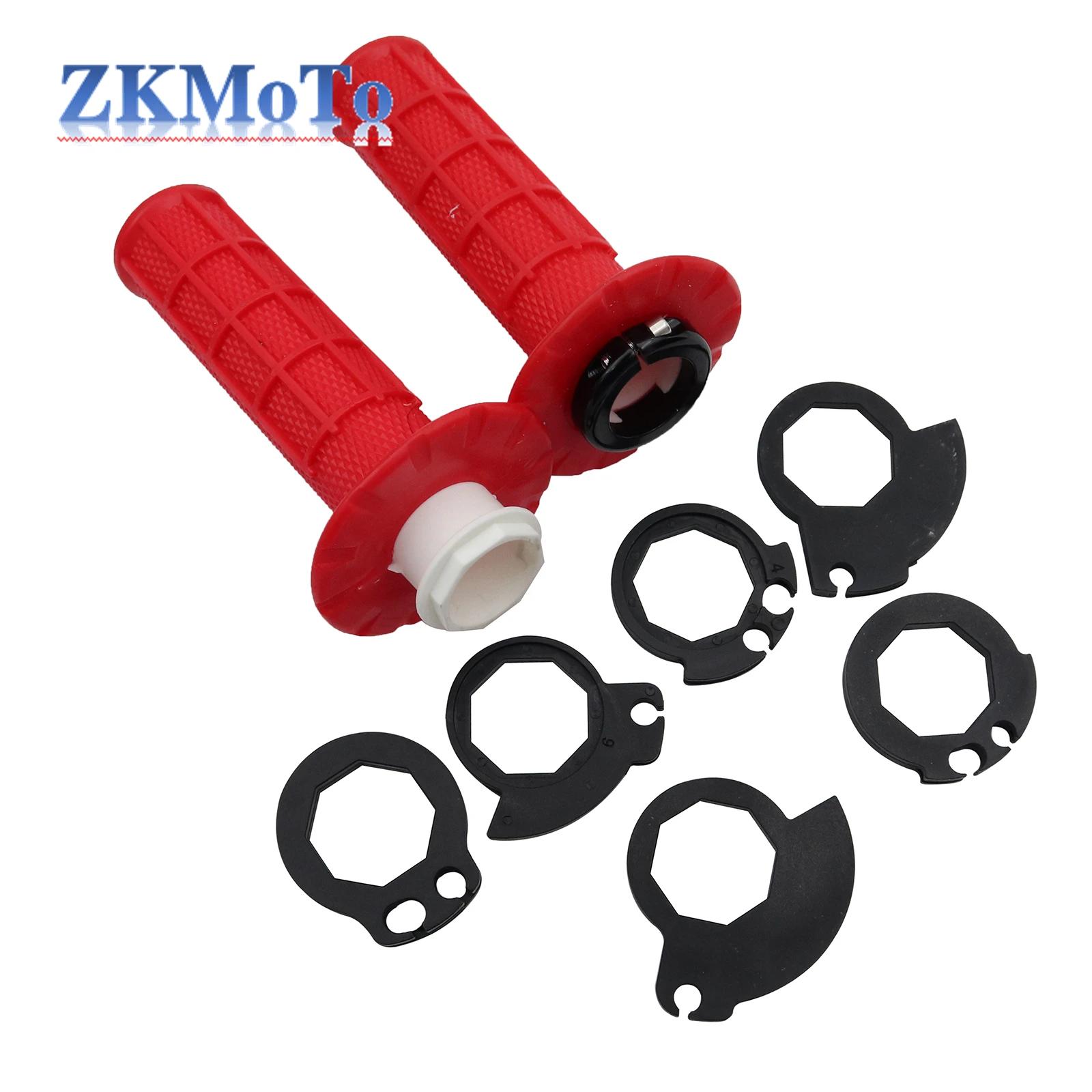 Poignées universelles 7/8'' 22mm pour moto tout-terrain, motocross, moto, guidon en caoutchouc pour