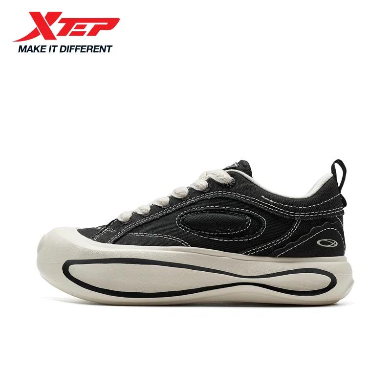 Xtep Starfall-Chaussures de Skateboard Confortables et Légères pour Femme, Style ChimStreet Décontra