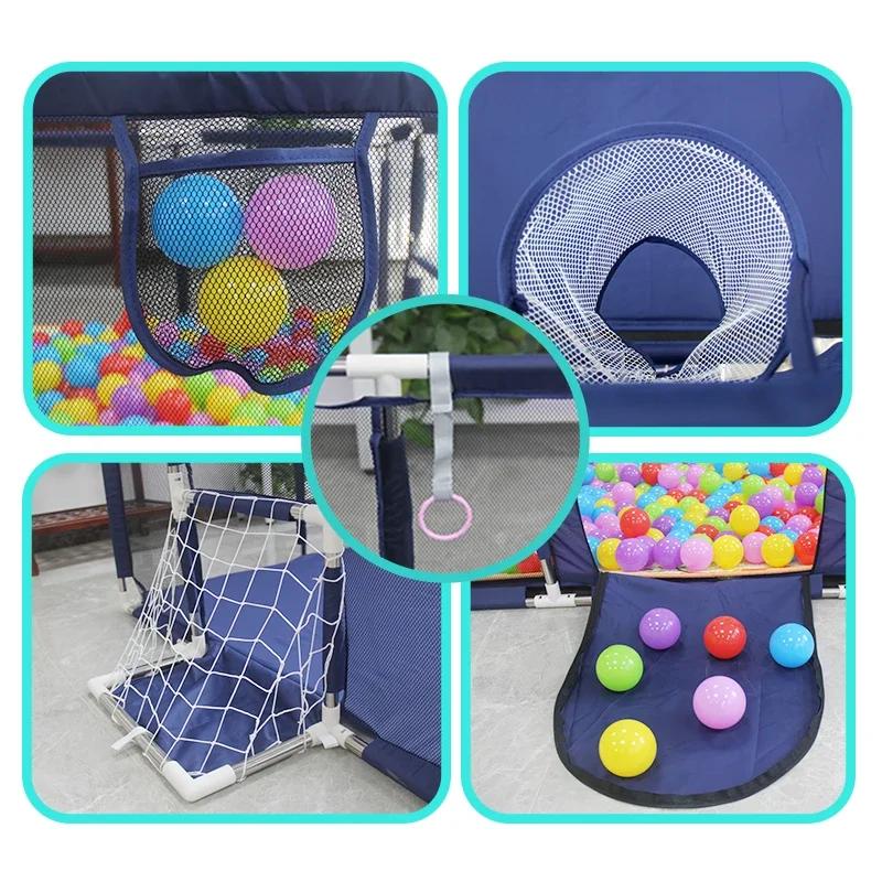 Parc de Jeux pour Bébé et Nouveau-Né, Grande Taille, Sécurité betantile, Ikpool Sec, Bas d'Activité,