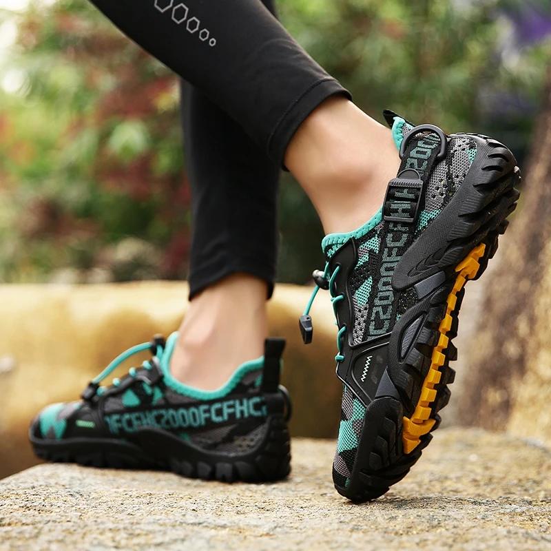 Chaussures de Trekking et de randonnée pour hommes et femmes, baskets d'été en maille respirante, ch
